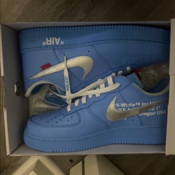 off white blue af1s